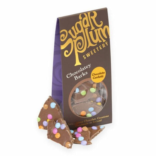 Chocolate Confetti Barks 130g (10 Pack)