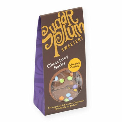 Chocolate Confetti Barks 130g (10 Pack)